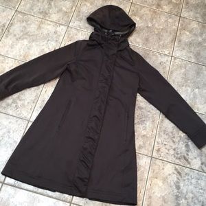 Athleta Long Hooded Jacket